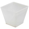 Fineline Settings White 2 Oz. Tiny Cube 6411-WH